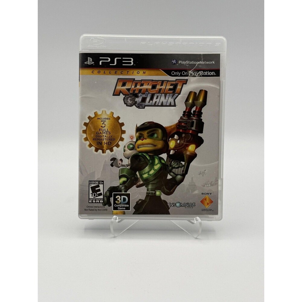Ratchet & Clank Collection Sony PlayStation 3 PS3 Game E10+ 2012 NTSC-U/C Action